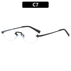 Black Frame White Lens