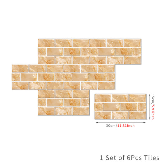 American Tile Wallpaper Imitation Design for Home Decor Use