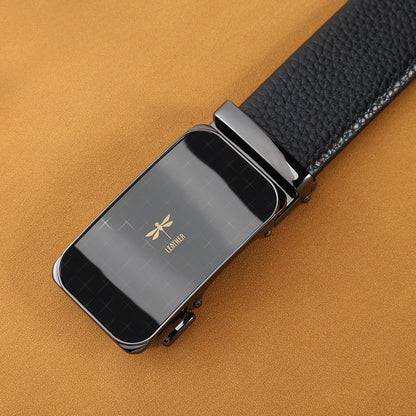 Men’s Casual Business Belt – Premium Split Leather Accessory
