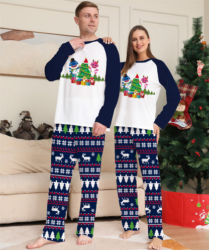 Matching Christmas Pajamas Set for Family Couples Kids Baby