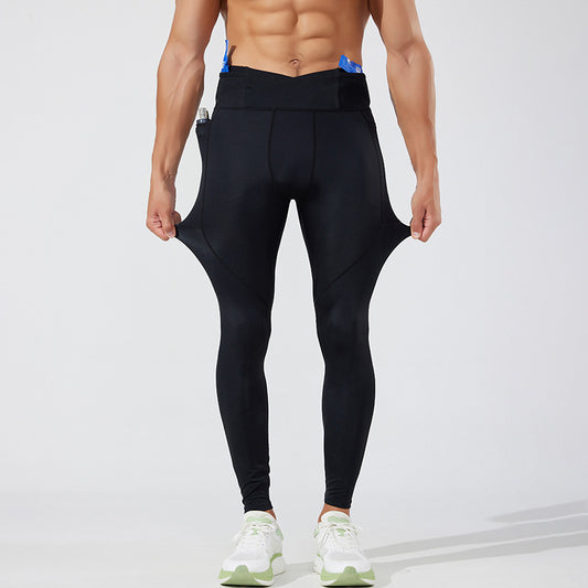 Unisex Compression Stretch Yoga Pants Fitness Leggings