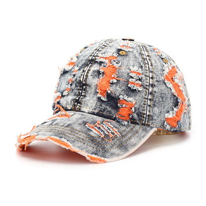 Buy Ripped-Line Letter Sun Hat for Men & Women – Casual Wear