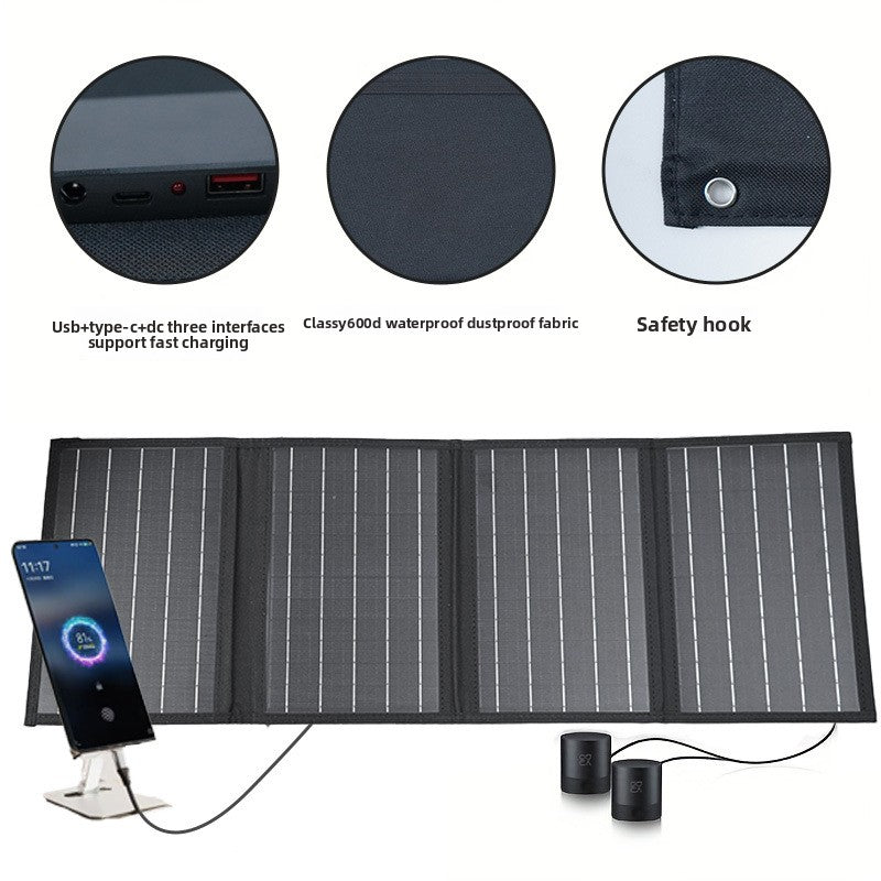 Foldable Solar Panel Charger 40W for Outdoor Power Solutions