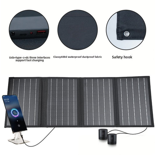 Foldable Solar Panel Charger 40W for Outdoor Power Solutions