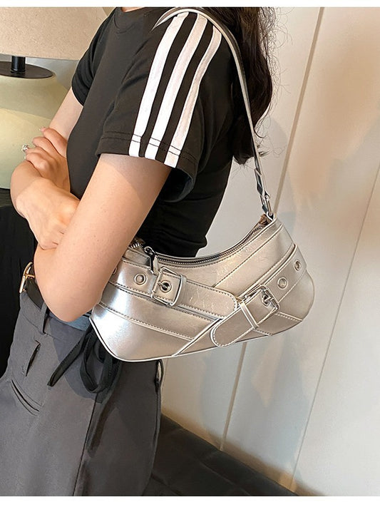 Niche Design Baguette Underarm Bag for Chic Daily Style Use