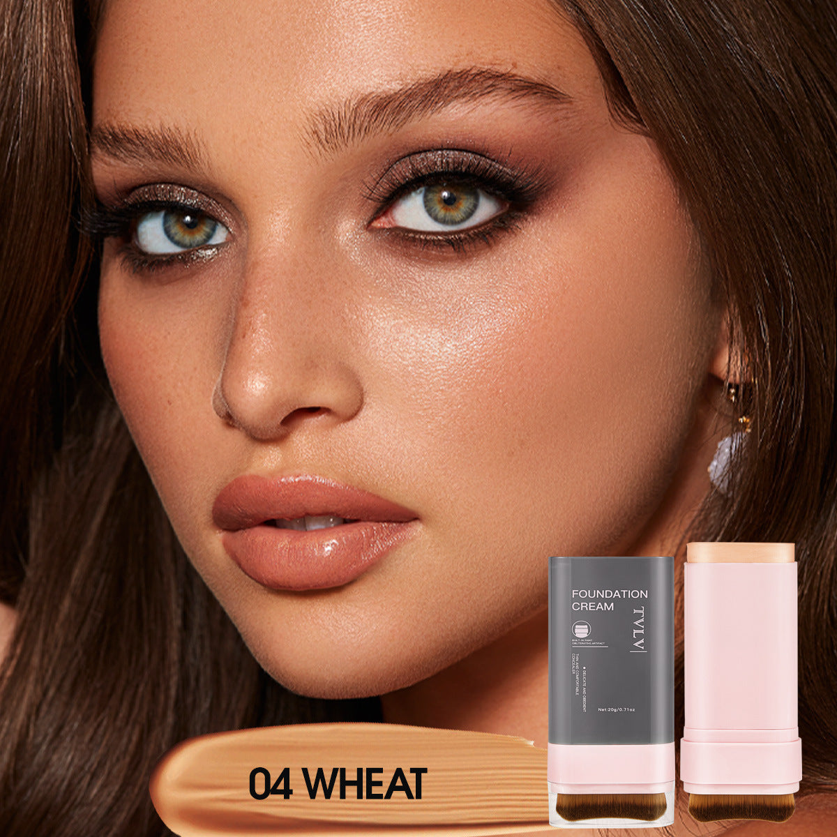 Concealer Foundation Stick Brush Head Waterproof Makeup Use