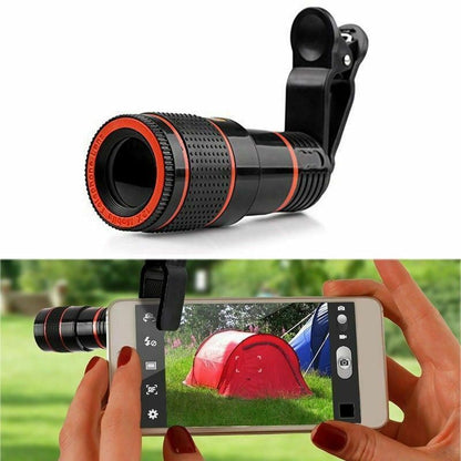 Buy HD 8X Clip-On Optical Zoom Telescope Camera Lens for Mobile