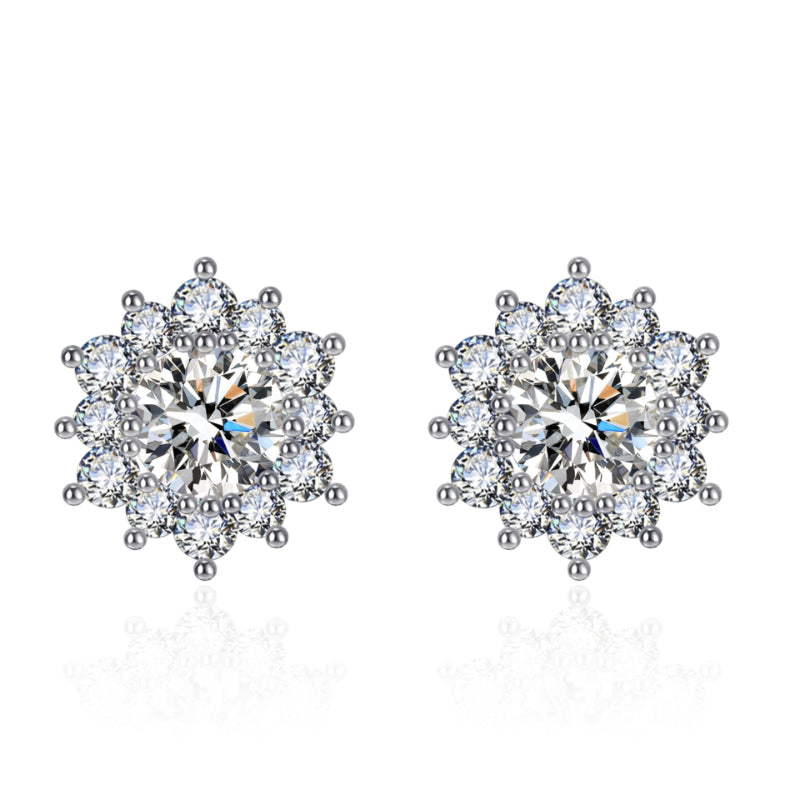 Buy Elegant Snowflake Jewelry Set for Women Full-Diamond Sparkle