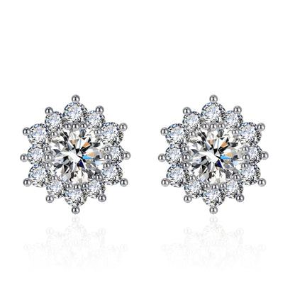 Buy Elegant Snowflake Jewelry Set for Women Full-Diamond Sparkle
