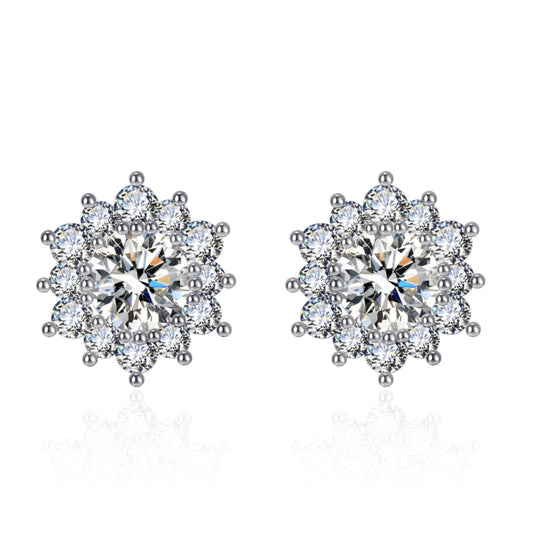 Buy Elegant Snowflake Jewelry Set for Women Full-Diamond Sparkle