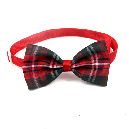 Buy Plaid Pet Tie Scarf for Cats & Dogs Fashion Accessories