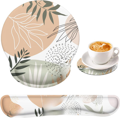 Thickened Anti-Slip Memory Foam Mouse Pad for Desk Comfort