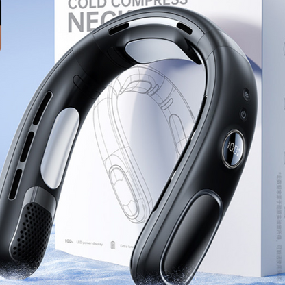 Neck-Worn Fan with Rechargeable Portable Airflow Design
