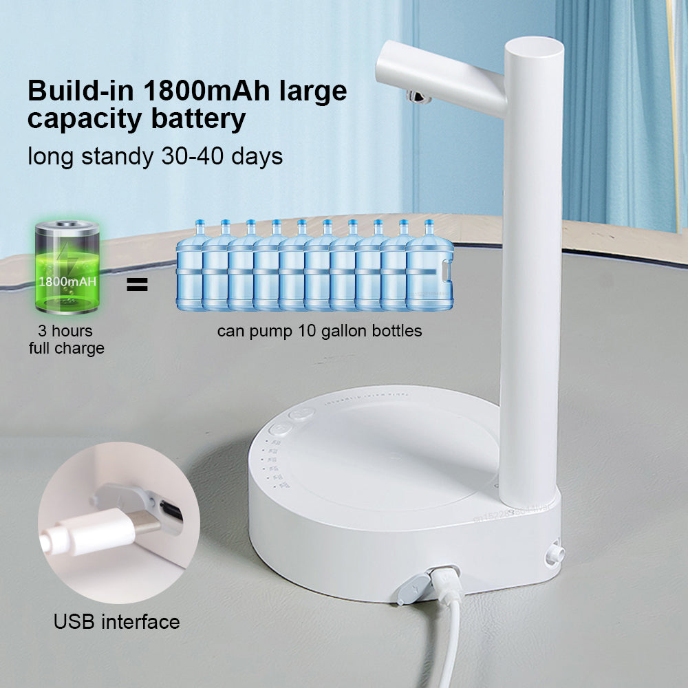 Buy Electric Water Bottle Dispenser Rechargeable Desk Pump