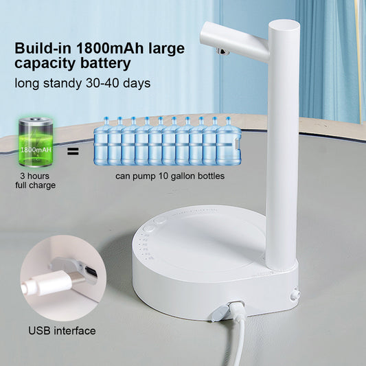 Buy Electric Water Bottle Dispenser Rechargeable Desk Pump