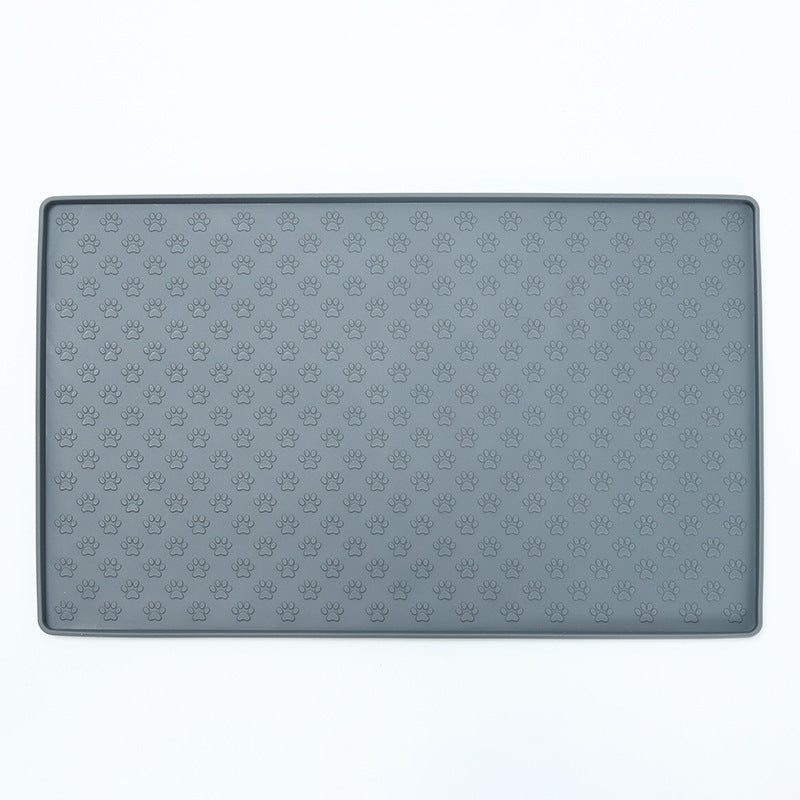 Square Pet Mat – Waterproof Silicone Dog & Cat Placemat