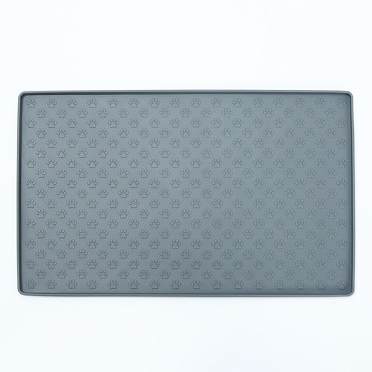 Square Pet Mat – Waterproof Silicone Dog & Cat Placemat