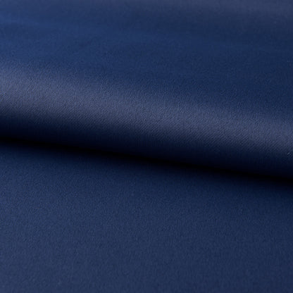 Buy Dark Blue Bedroom Blackout Fabric Printed Curtains for Style Room