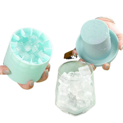 Flexible Silicone Ice Cube Tray Mold with Easy Release
