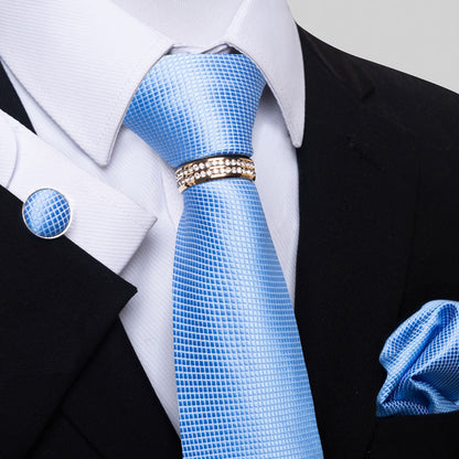 Multi Colored Striped Floral Mens Tie for Formal Party Wear