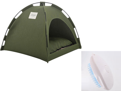 Buy Premium Cat Tent Cooling Mat Dog Bed – Portable Cozy Pet House