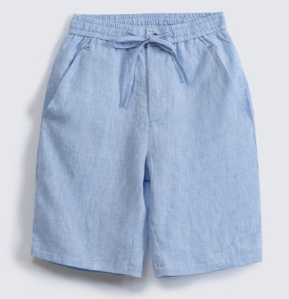 Loose-fitting Casual Linen Shorts For Men