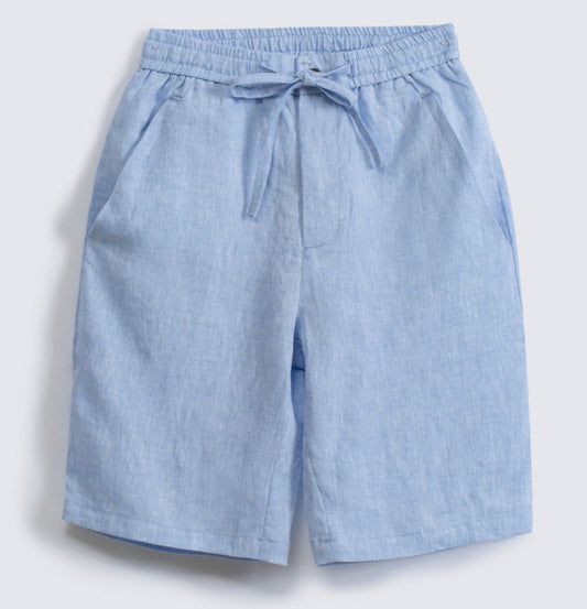 Loose-fitting Casual Linen Shorts For Men