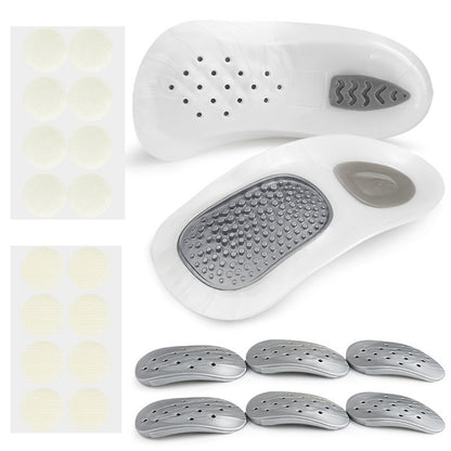 Women’s Shoe Insoles with Detachable Back Pad Support.