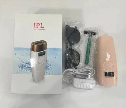 IPL Laser Hair Removal Device for Smooth Home Beauty Care