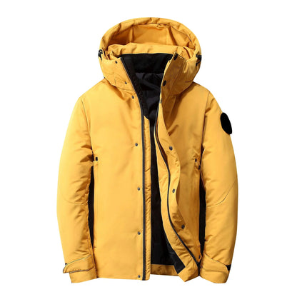 Men’s Thickened Outdoor Workwear Jacket Parka Durable & Warm
