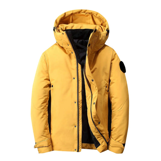 Men’s Thickened Outdoor Workwear Jacket Parka Durable & Warm