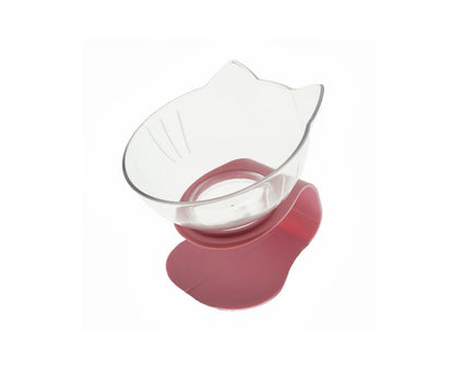 Cat Double Bowl – Ergonomic Food Bowl for Neck Protection