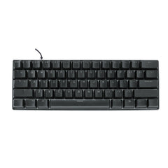 Black 61-Key Single-Mode RGB Red Switch