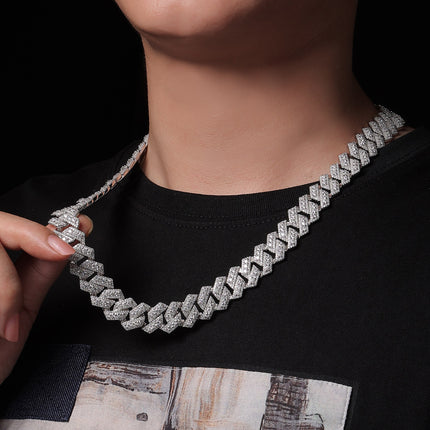 Buy Jinba Legend S925 Silver Moissanite Necklace Trendy Set