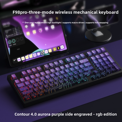 F98Pro Wireless Mechanical Keyboard