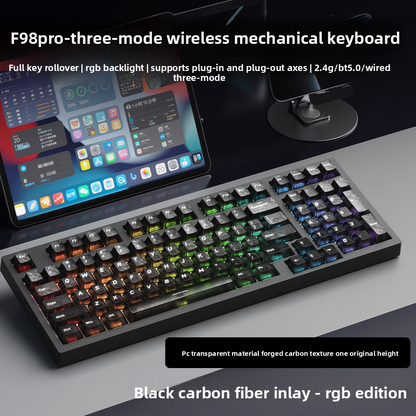 F98Pro Wireless Mechanical Keyboard