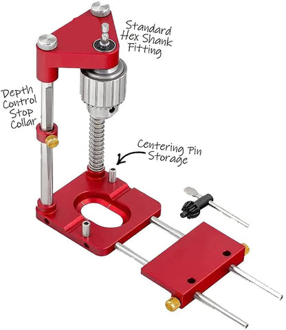 Woodworking Drill Locator Convenient Labor-Saving Alloy Steel