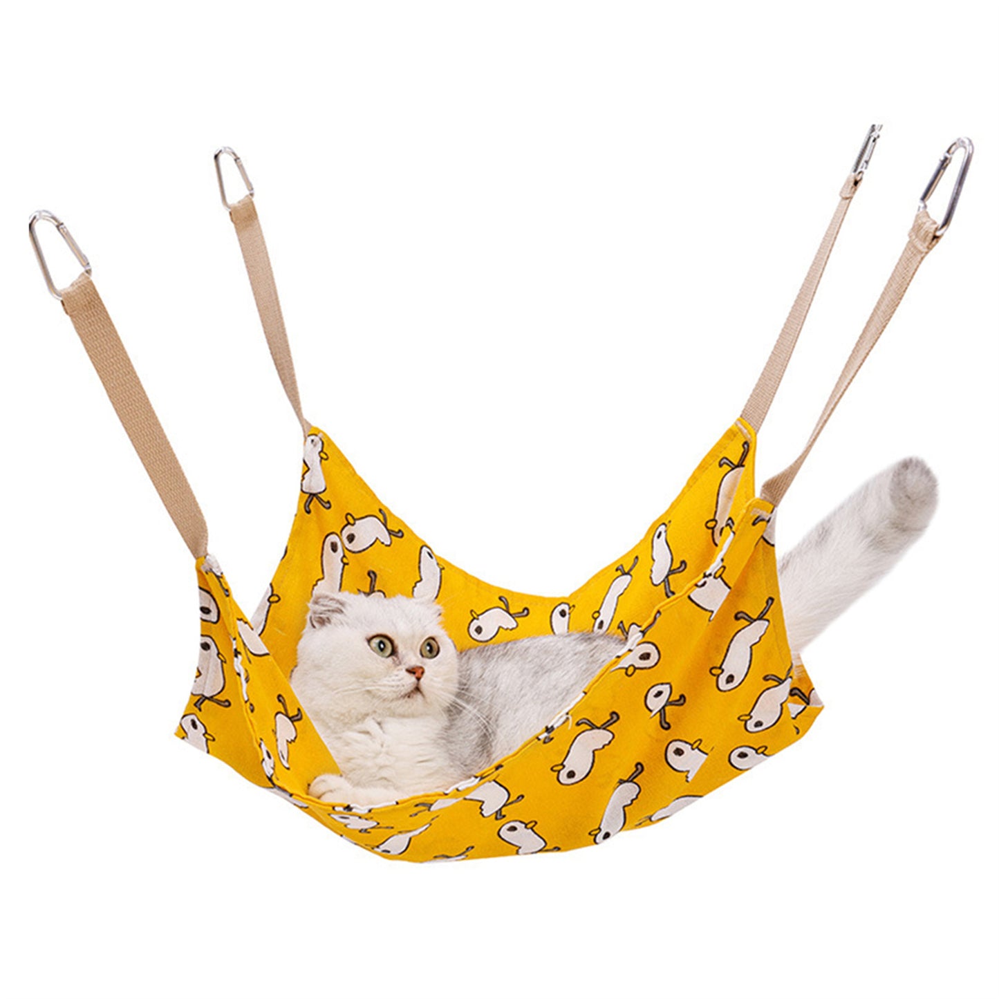 Breathable Cat Cotton Linen Hammock Wear Resistant Bed