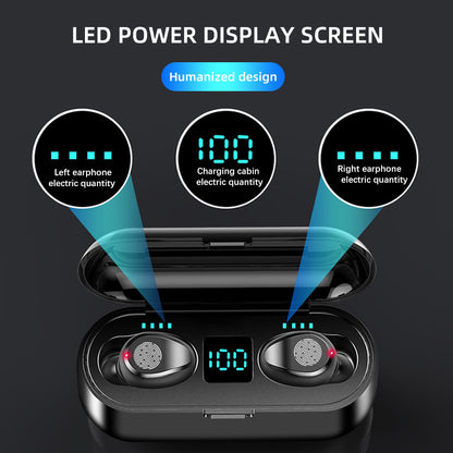 F9 Touch Control Bluetooth Headset