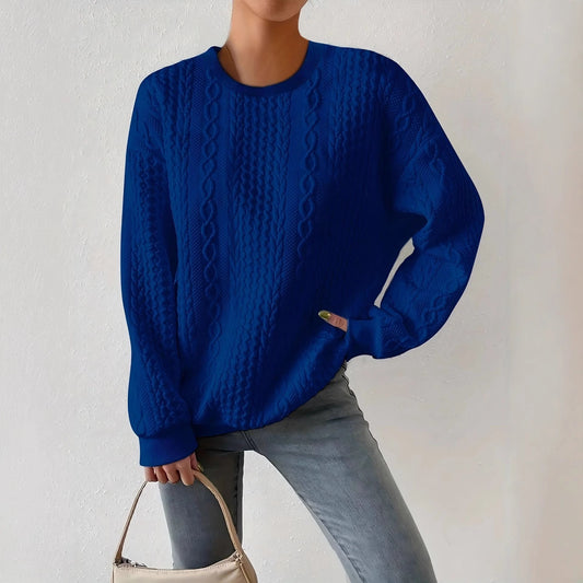 Buy Women’s Relaxed-Fit Crew-Neck Sweatshirt for Laid-Back Style