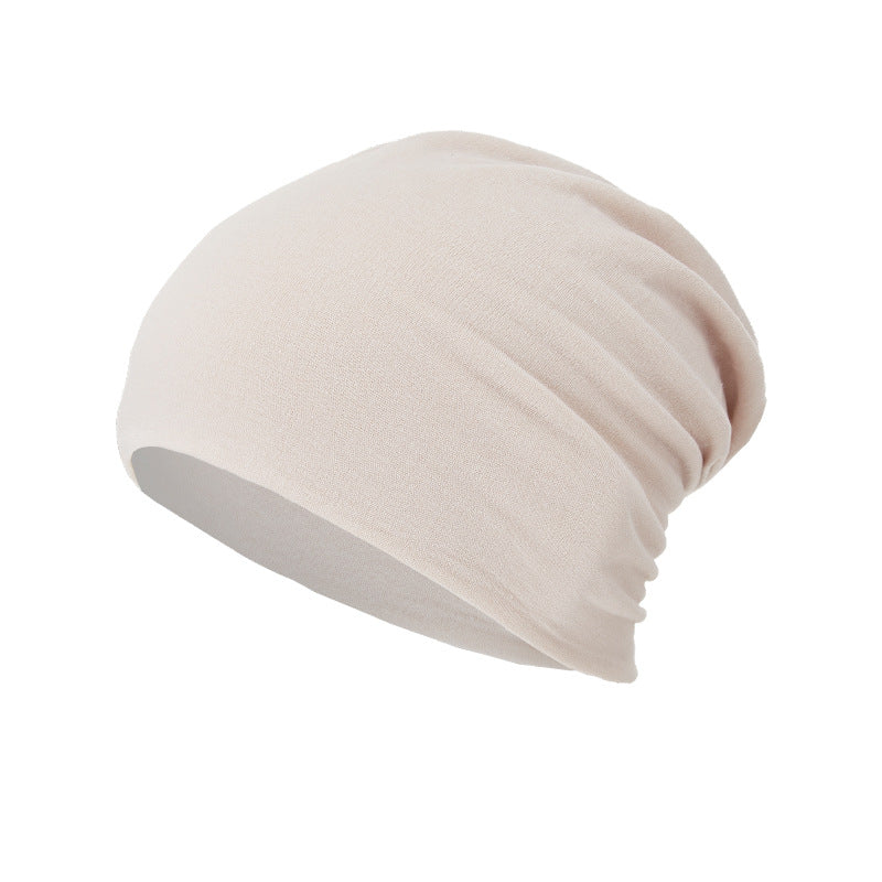 Buy Solid Color Slouchy Beanie – All-Season Knitted Wrap Hat