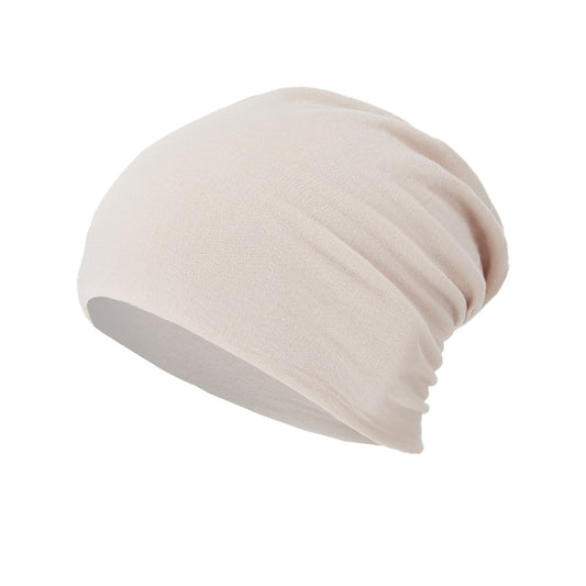 Buy Solid Color Slouchy Beanie – All-Season Knitted Wrap Hat