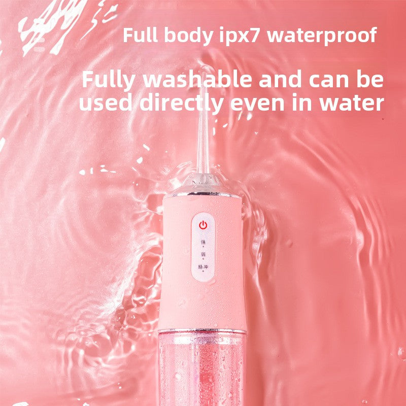Electric Water Flosser with Portable Deep Cleaning Modes