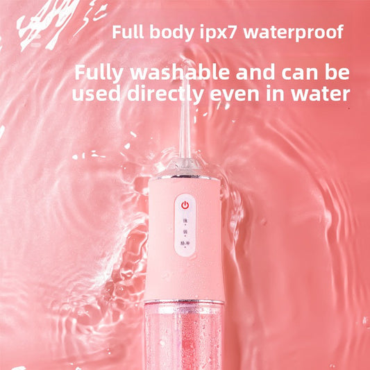 Electric Water Flosser with Portable Deep Cleaning Modes