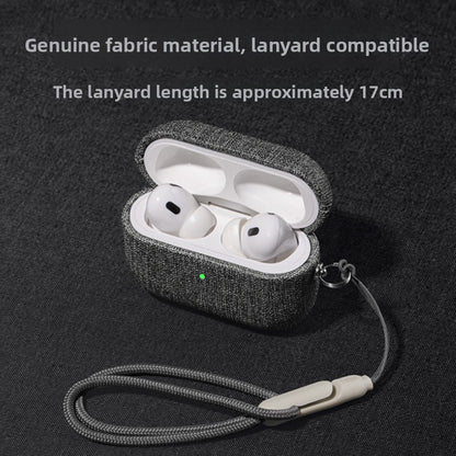 Fabric AirPods Protective Case with Optional Accessories