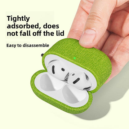 Fabric AirPods Protective Case with Optional Accessories