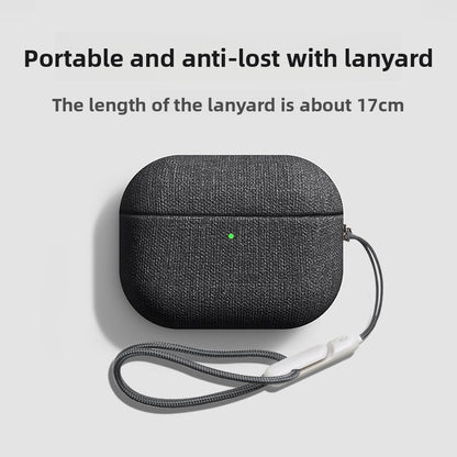 Fabric AirPods Protective Case with Optional Accessories