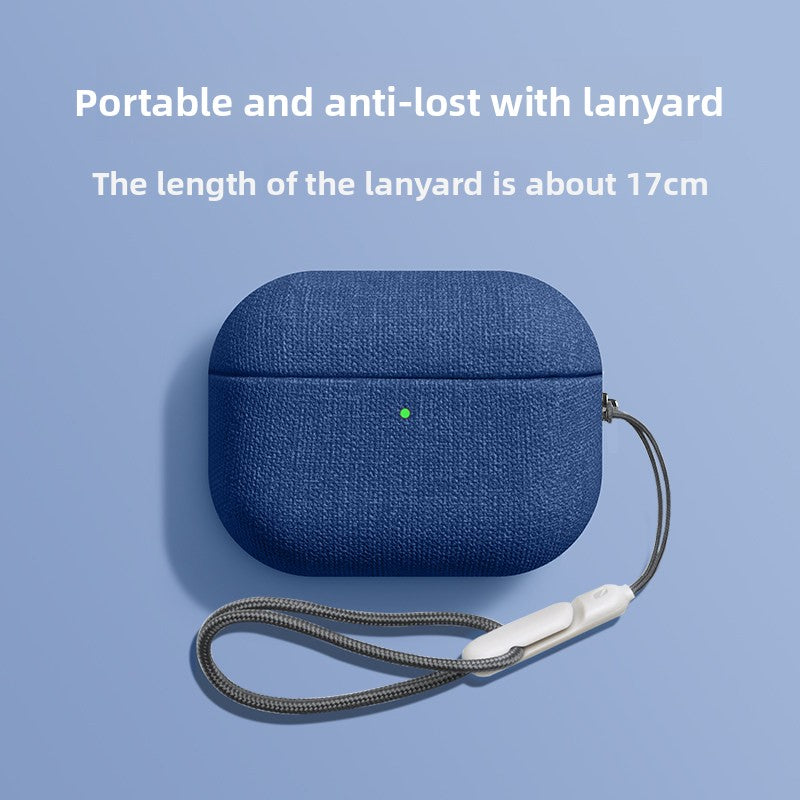 Fabric AirPods Protective Case with Optional Accessories