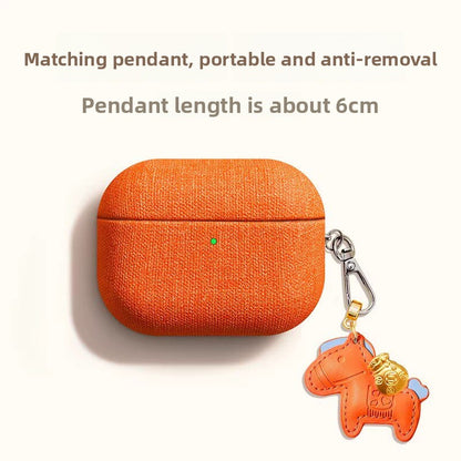 Fabric AirPods Protective Case with Optional Accessories