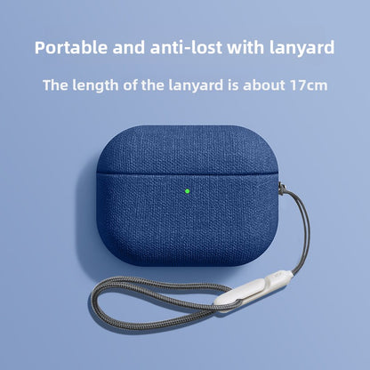 Fabric AirPods Protective Case with Optional Accessories